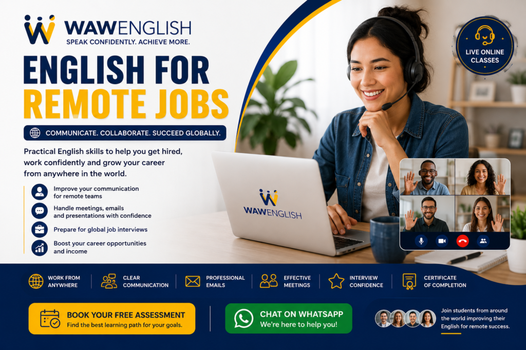 english for remote jobs